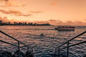 Waikiki Sunset Glass-Bottom Boat Cruise Experience