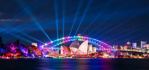 Vivid Sydney Festival of Light Tall Ship Cruise