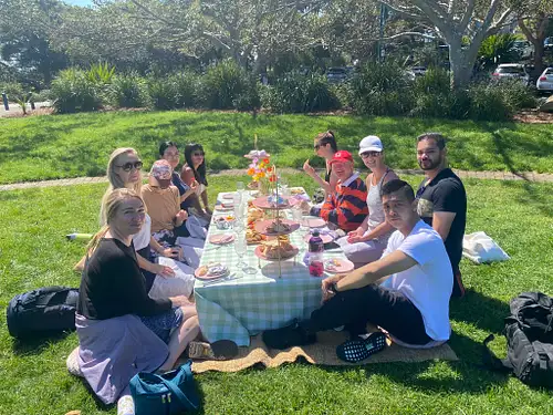 Luxury Garden Picnic Experience at Fitzroy Gardens Melbourne