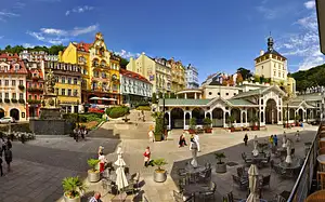 Karlovy Vary Tour from Prague with Watchtower and Funicular | Full Day Guided Tour